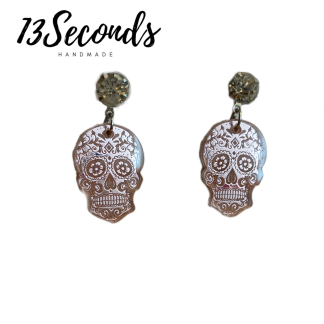 pendientes de calavera